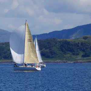 Irish Sea sailing